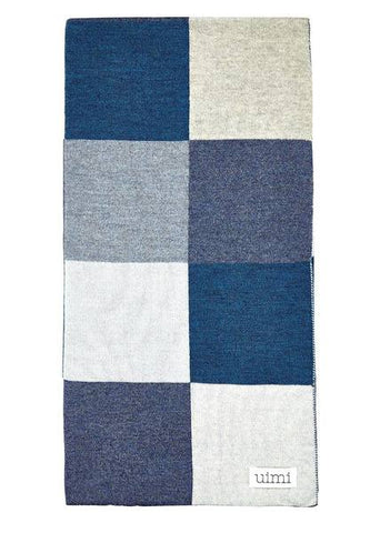 Frankie Merino Bassinet Blanket | Denim