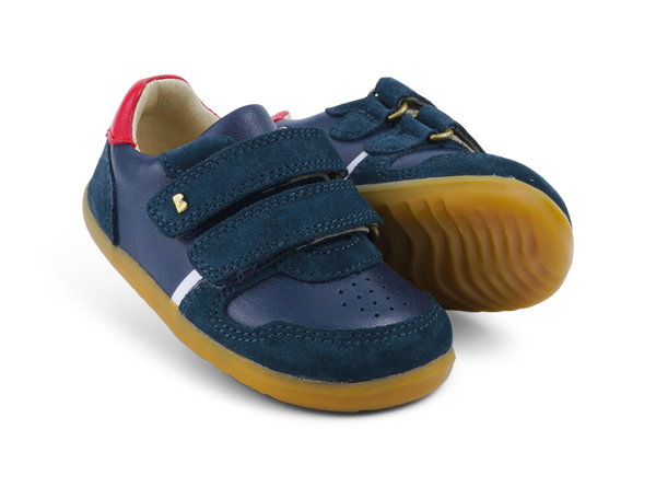 Step Up Riley | Navy + Red