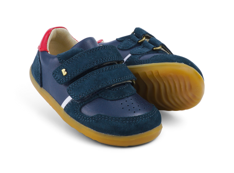 Step Up Riley | Navy + Red