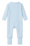 Mist Stripe Zip Romper