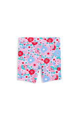 Summer Blooms Bike Shorts