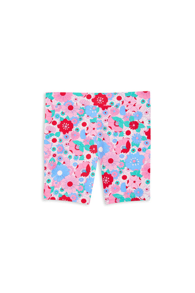 Summer Blooms Bike Shorts