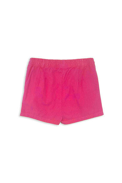 Pink Denim Shorts