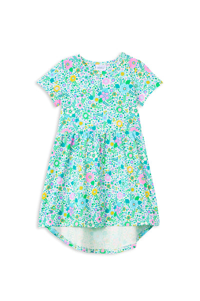 Blossoms Hi-Lo Dress