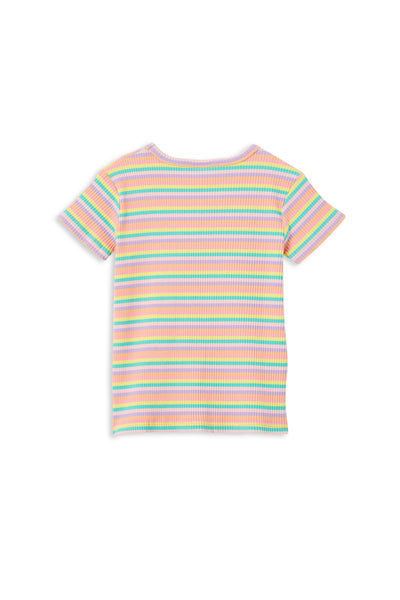 Stripe Rib Tee