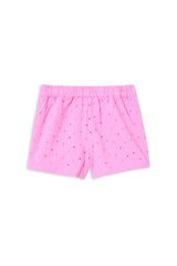 Pink Broderie Shorts