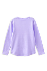Lavender Henley Top