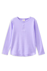 Lavender Henley Top