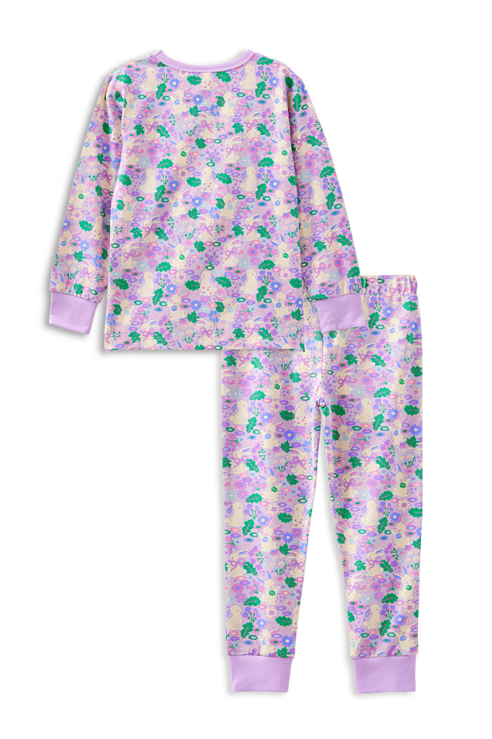 L/S Bunny and the Blossoms PJ's