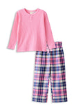 L/S Chester Check PJ's | Marshmellow