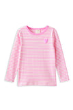 Tickled Pink Stripe Tee