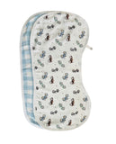 Burp Cloth/Bib | Cars & Blue Gingham