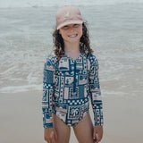 Long Sleeve Swimsuit | Blush Postcards