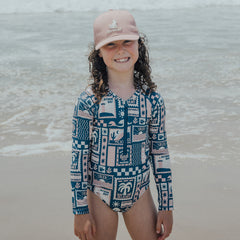 Long Sleeve Swimsuit | Blush Postcards