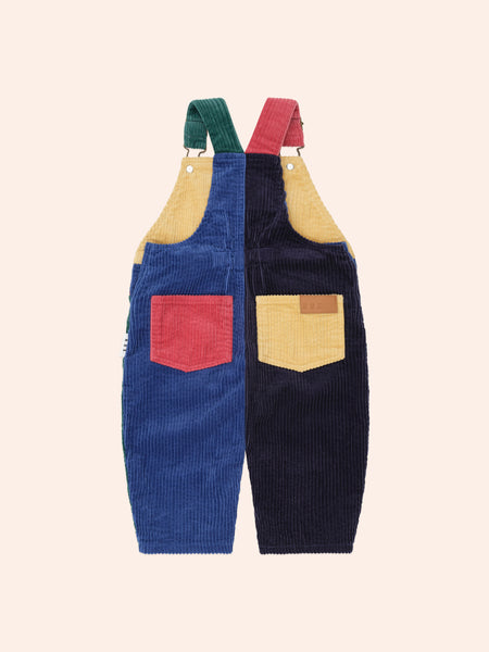 Colour Block Cord Overall