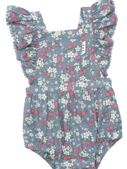 Vintage Strawberry Frill Playsuit