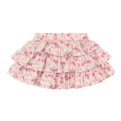 Vintage Strawberry Frill Skirt