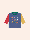 Colour Block Construction Top