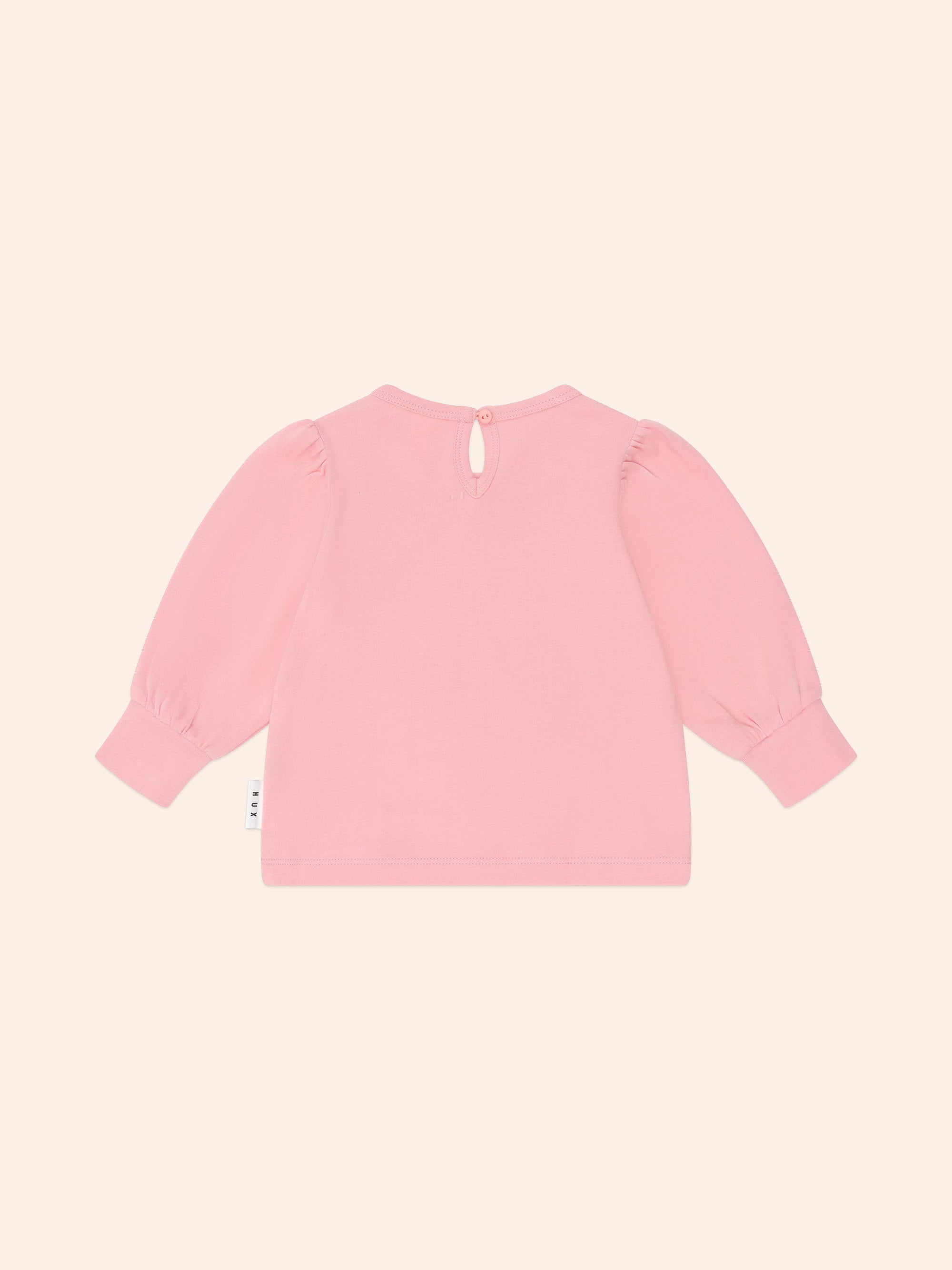 Cherry Bow Puff Sleeve Top