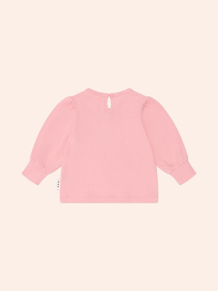 Cherry Bow Puff Sleeve Top