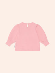 Cherry Bow Puff Sleeve Top
