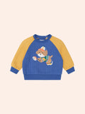 Basketball Doggy Quilted Sweatshirt