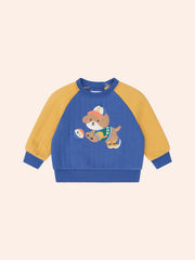 Basketball Doggy Quilted Sweatshirt