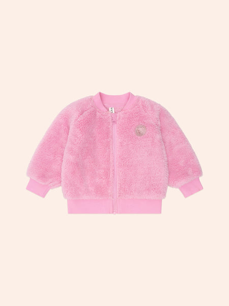 Varsity Huxette Fur Jacket