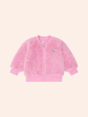 Varsity Huxette Fur Jacket