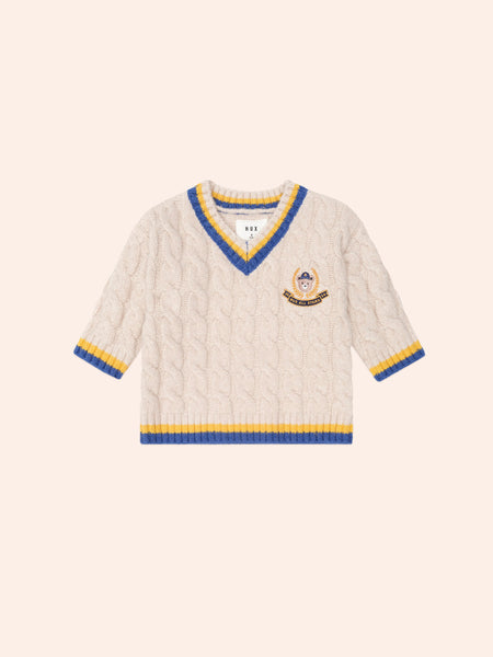 Collegiate Hux Cricket Jumper