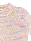 Rainbow Knit Puff Jumper