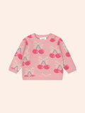 Cherry Bow Pullover