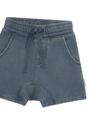 Slouch Shorts Washed Navy