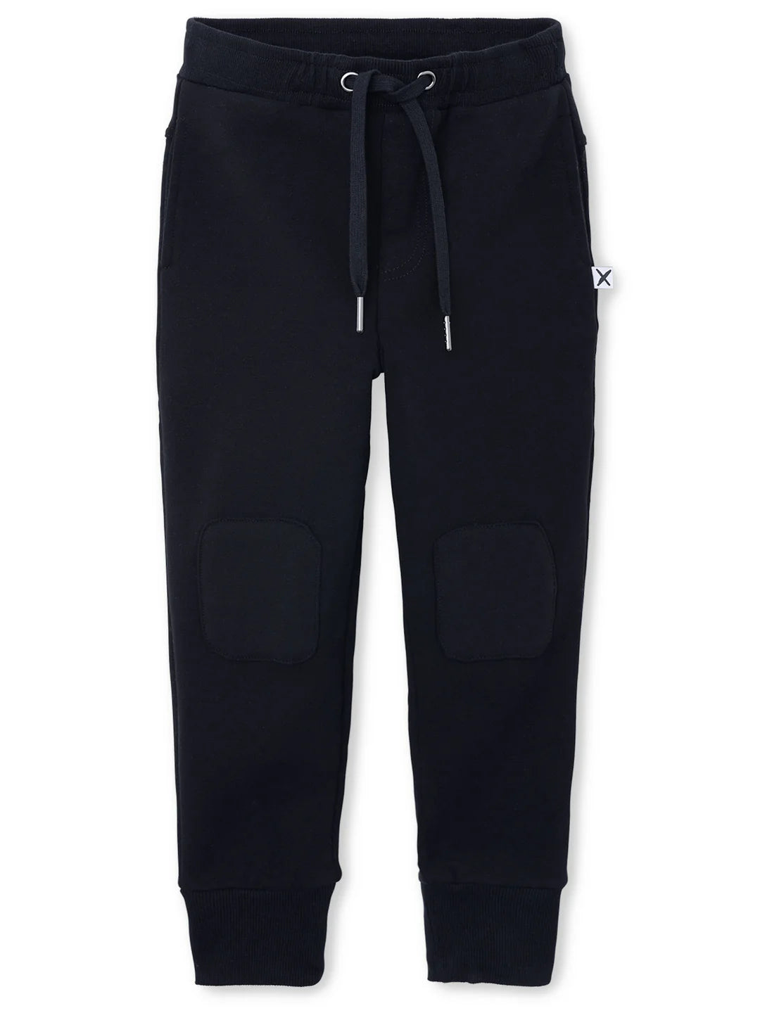 Furry Patch Trackies | Black