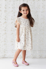 Ada Dress | Sweet William Floral Natural