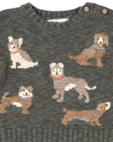 Austin Dogs Knitted Jumper