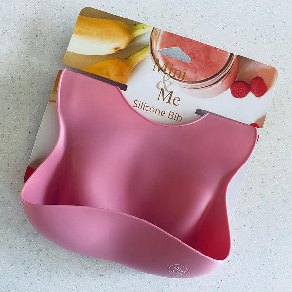 Silicone Feeding Bib | Guava