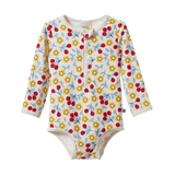 One Piece Bathing Swimsuit | Kitchen Garden Print