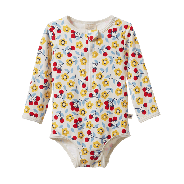 One Piece Bathing Swimsuit | Kitchen Garden Print