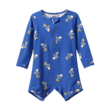 One Piece Bathing Trucks | Fish Fable Blue Print