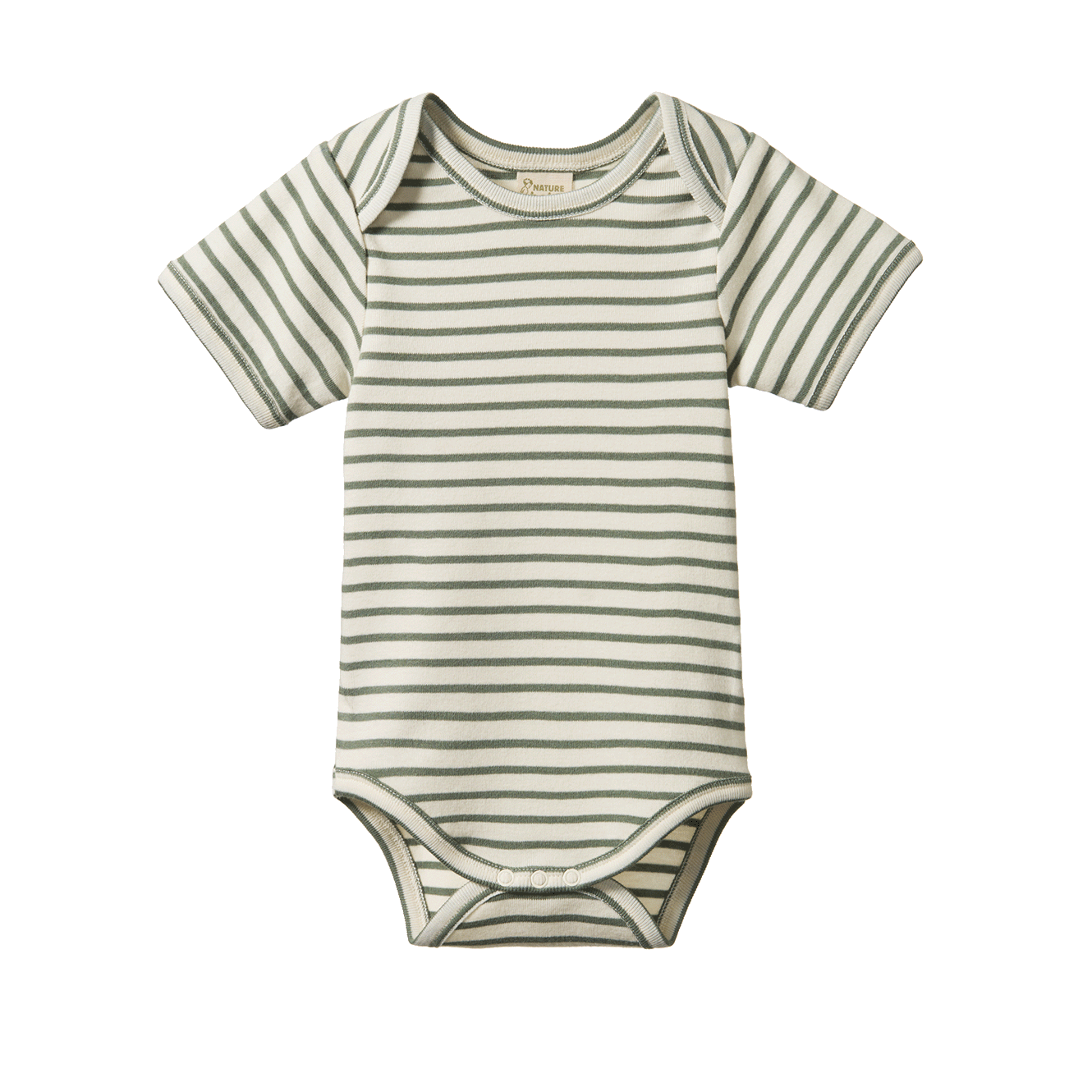 S/S Bodysuit | Nettle Sailor Stripe