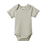 S/S Bodysuit | Nettle Sailor Stripe