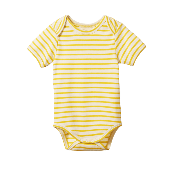 S/S Bodysuit | Sunburst Sailor Stripe