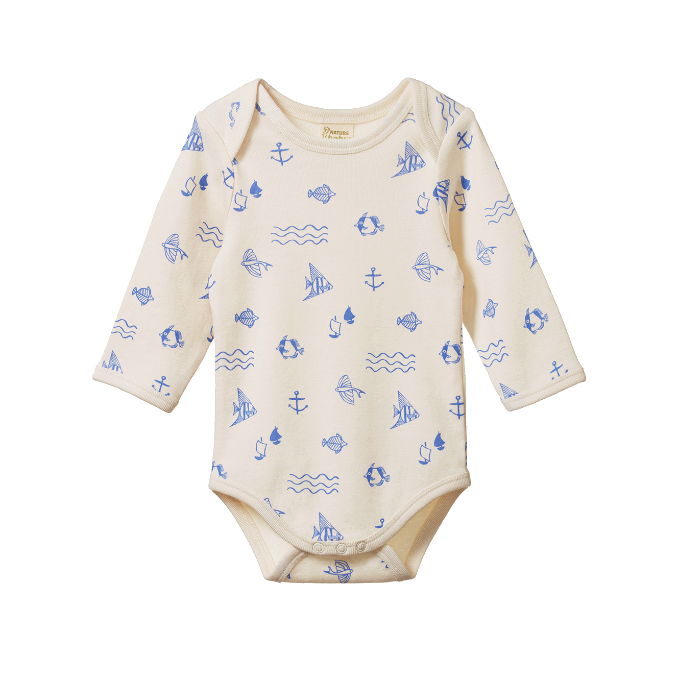 L/S Bodysuit | Atlantic Print