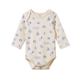 L/S Bodysuit | Atlantic Print