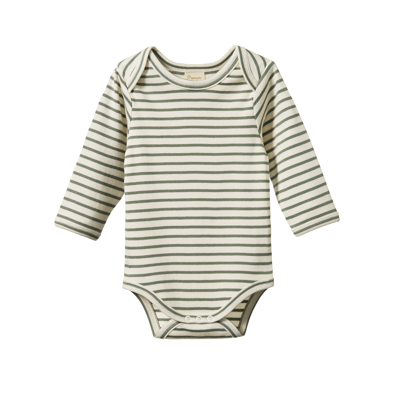 L/S Bodysuit | Nettle Sailor Stripe