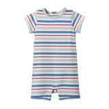 S/S Quincy Romper | Surf Stripe