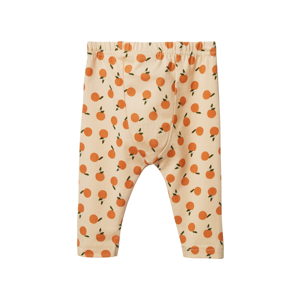 Leggings | Orange Blossom Print