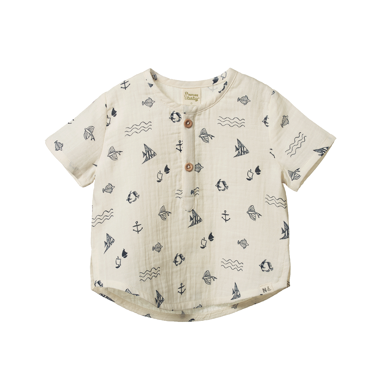 S/S Caravan Shirt | Atlantic Natural Print