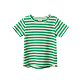 River Tee | Kelly Green Sea Stripe